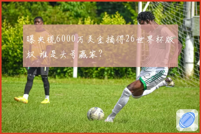 曝央视6000万美金摘得26世界杯版权 谁是头号赢家?
